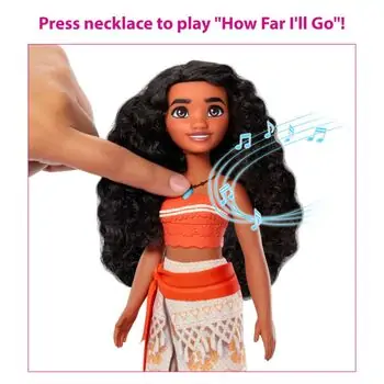 Disney Princess Doll Singing Moana პრინცესა მოანას თოჯინა, 3 image
