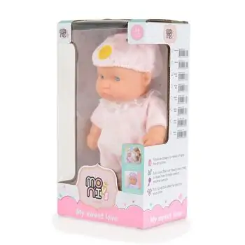 Moni Toys Doll Mouse Pink სათამაშო თოჯინა აქსესუარებით, 3 image