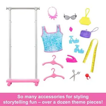 Barbie Brooklyn Stylist Doll And Accessories - ბარბის თოჯინა, 3 image