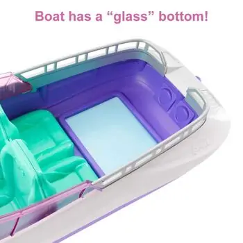 Barbie Mermaid Power Dolls & Boat Playset ბარბის თოჯინები კატერით და აქსესუარებით, 5 image