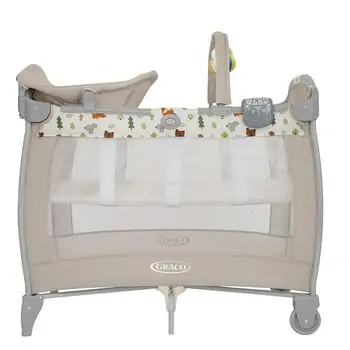 Graco Contour Electra Nature Trail ორ დონიანი საწოლ-მანეჟი, 3 image