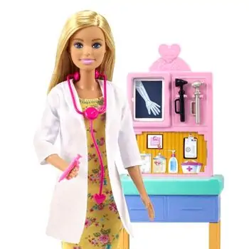 Barbie Pediatrician Playset ბარბის თოჯინა აქსესუარებით, 5 image