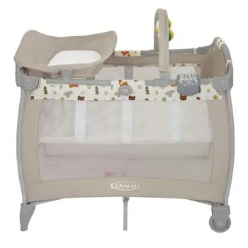 Graco Contour Electra Nature Trail ორ დონიანი საწოლ-მანეჟი, 2 image