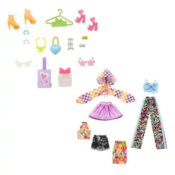 Barbie Extra Dolls, Vehicle and Accessories ბარბის თოჯინები მანქანით და აქსესუარებით, 3 image