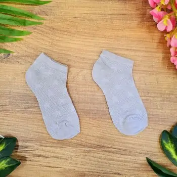 Baby Socks Cotton Stars Grey საბავშვო წინდები