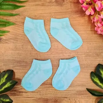 Baby Socks Cotton Blue საბავშვო წინდები