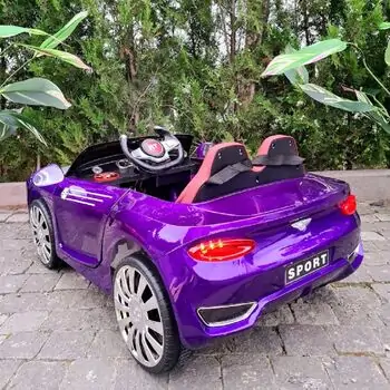 Rolls Royce Electric Car Painted Purple - ელექტრო მანქანა, 5 image