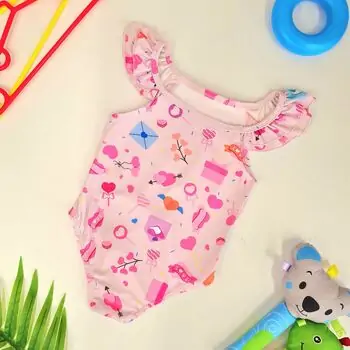 Baby Swimsuit Love საბავშვო საცურაო კოსტუმი
