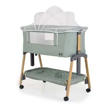 Cangaroo Baby Crib Adoro Green ახალშობილის საწოლი