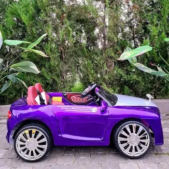 Rolls Royce Electric Car Painted Purple - ელექტრო მანქანა, 4 image