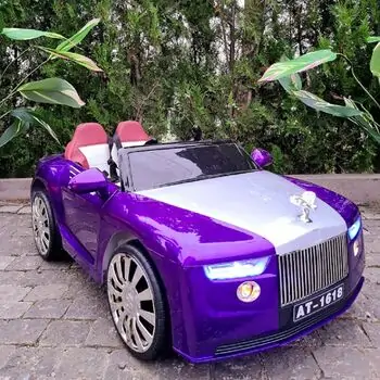 Rolls Royce Electric Car Painted Purple - ელექტრო მანქანა, 2 image