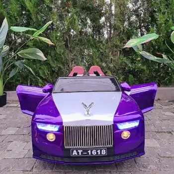 Rolls Royce Electric Car Painted Purple - ელექტრო მანქანა, 3 image