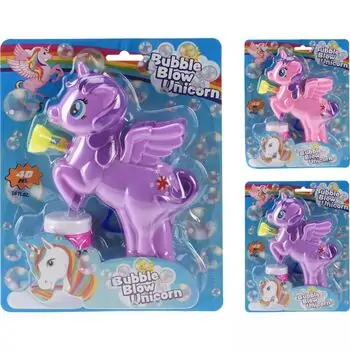 Koopman Bubble Blow Gun Unicorn Pink - საპნის ბუშტების თოფი, 2 image
