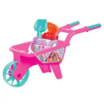 Dede Barbie Wheel Barrow Beach Set 01982 ქვიშაში სათამაშო ნაკრები