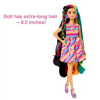 Barbie Totally Hair Butterfly MTL-HCM90 ბარბის თოჯინა აქსესუარებით, 3 image