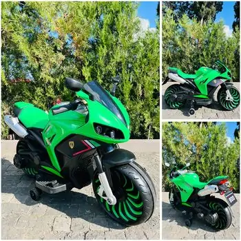 Electric Moto Ford Mustang Green - ელექტრო მოტოციკლი