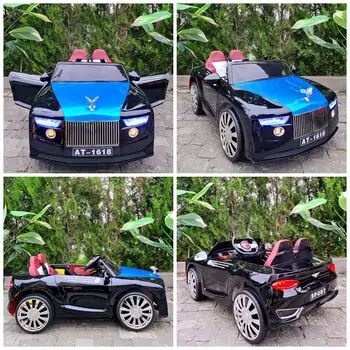 Rolls Royce Electric Car Painted Black - ელექტრო მანქანა