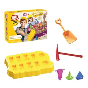 Dede Art Sand Build Set 03949 - კინეტიკური ქვიშის ნაკრები