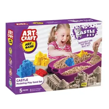 Dede Art Sand Castle Set 03947 - კინეტიკური ქვიშის ნაკრები, 2 image