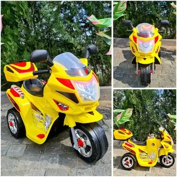 Mini Electric Moto Yellow ელექტრო მოტოციკლი