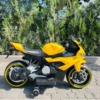 Electric Moto BMW Yellow - ელექტრო მოტოციკლი, 3 image