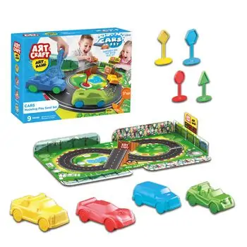 Dede Art Sand Cars Set 03948 - კინეტიკური ქვიშის ნაკრები