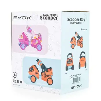 Roller skates Scooper Pink (22-30) როლიკები, 7 image