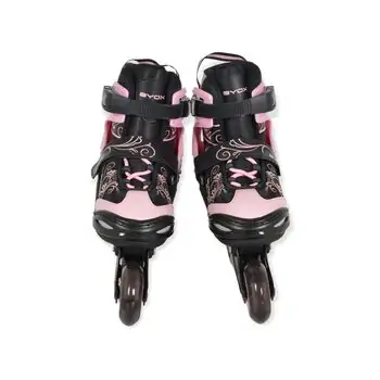 Roller skates 2in1 Double Pink S /30-33 / როლიკები, 4 image