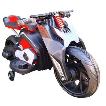 Electric Motorcycle Red - ელექტრო მოტოციკლი, 5 image