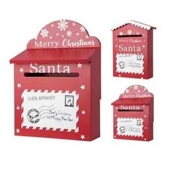 Christmas Design Letterbox საახალწლო წერილების ყუთი