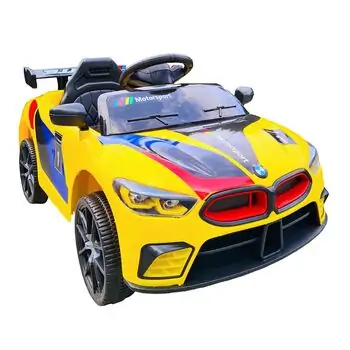 BMW Motorsport Car Yellow - ელექტრო მანქანა, 6 image