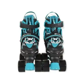Roller skates 2in1 Double Turquoise M /34-37/ როლიკები, 6 image
