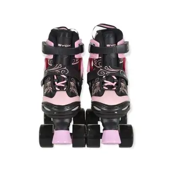 Roller skates 2in1 Double Pink S /30-33 / როლიკები, 6 image