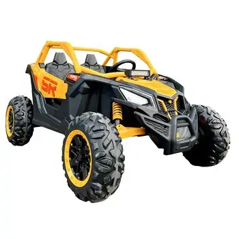 RC Racing Super Car Yellow - ელექტრო მანქანა კაუჩუკის საბურავებით, 7 image