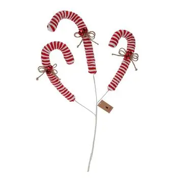 Christmas Candy Cane ნაძვის ხის სათამაშოები