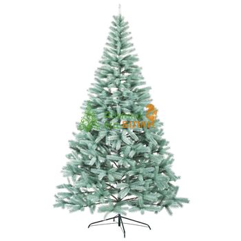 BukoveIian Christmas Tree Blue PE 250CM ნაძვის ხე 100% სილიკონი, 4 image