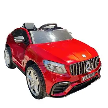 Mercedes Benz Painted Red - ელექტრო მანქანა კაუჩუკის საბურავებით, 7 image