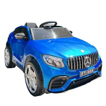Mercedes Benz Painted Blue - ელექტრო მანქანა კაუჩუკის საბურავებით, 7 image