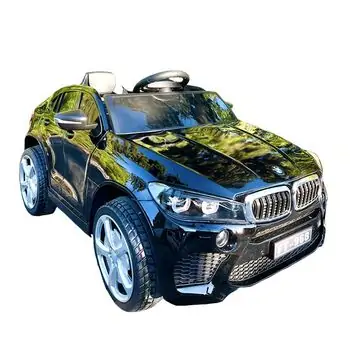 BMW X6 Electric Car Painted Black - ელექტრო მანქანა კაუჩუკის საბურავებით, 6 image