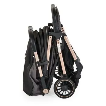 Moni Baby Stroller Berlin Premium Black საბავშვო სასეირნო ეტლი, 8 image