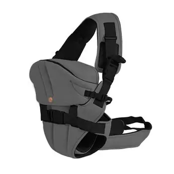 Cangaroo Baby Carrier Carry Go Dark Grey - ახალშობილის კენგურუ
