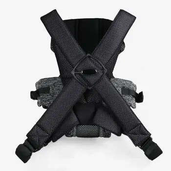 KikkaBoo Carrier Gwen Fly Knit Black - კენგურუ, 2 image