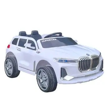 BMW X7 White - ელექტრო მანქანა კაუჩუკის საბურავებით, 5 image
