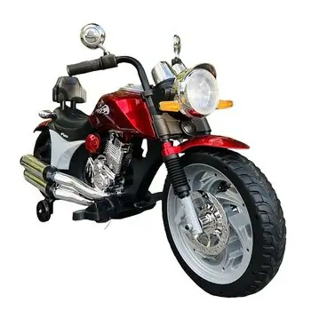 Electric Moto Harley Painted Red - ელექტრო მოტოციკლი, 6 image