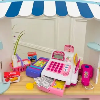 Cash register საბავშვო სათამაშო სალარო აპარატი