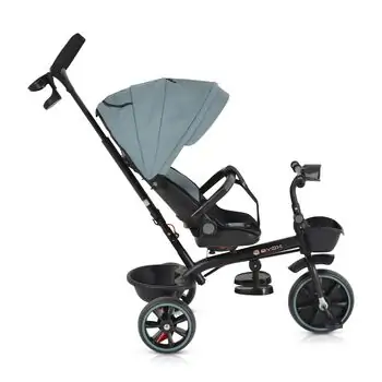 Byox Tricycle Summer Blue სასეირნო ველო-ეტლი, 5 image