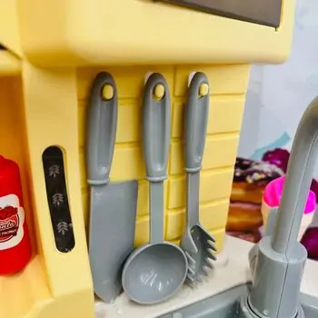 Kitchen Set With Accessories - ფუნქციური სათამაშო სამზარეულო, 9 image