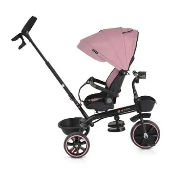Byox Tricycle Summer Pink სასეირნო ველო-ეტლი, 8 image