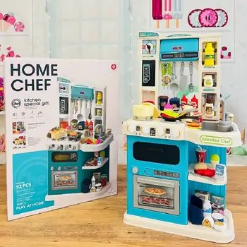 Kitchen Set With Accessories - ფუნქციური სათამაშო სამზარეულო