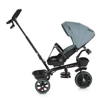 Byox Tricycle Summer Blue სასეირნო ველო-ეტლი, 9 image